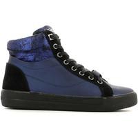 caf noir eg921 sneakers women womens walking boots in blue