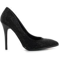 caf noir nmh927 decollet women womens court shoes in black