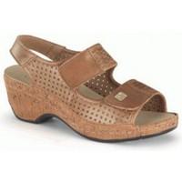 calzamedi orto womens sandals in brown
