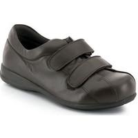 calzamedi unisex velcro diabetic foot womens shoes trainers in brown