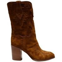 Casadei 744E080RENN408 women\'s Low Ankle Boots in Brown