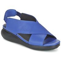 camper balloon womens sandals in blue