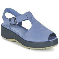 camper desa womens sandals in blue