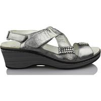 Calzamedi comfortable orthopedic sandal woman women\'s Sandals in Silver
