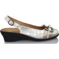 Calzamedi Orthopedic footwear lady women\'s Sandals in Silver