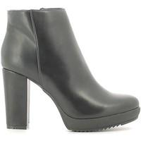 caf noir xq906 ankle boots women black womens mid boots in black