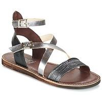 casual attitude gedi womens sandals in black