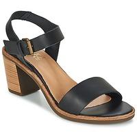 casual attitude gelli womens sandals in black