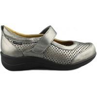 Calzamedi VELCRO CUÑA women\'s Shoes (Pumps / Ballerinas) in grey