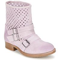 casual attitude disnelle womens mid boots in pink