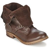 casual attitude disnelle womens mid boots in brown