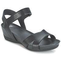 camper micro womens sandals in black