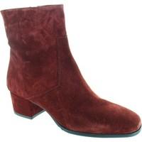 cara london shades womens low ankle boots in red