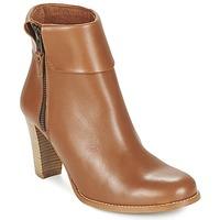 casual attitude patrika womens low ankle boots in brown