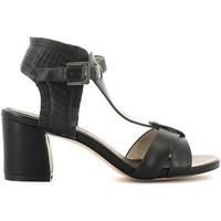 Café Noir NH112 High heeled sandals Women Black women\'s Sandals in black