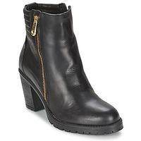 casual attitude ele womens low ankle boots in black