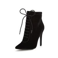 Carvela Kurt Geiger Glen Lace Up Pointed Shoe Boots