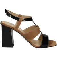 caf noir le521 high heeled sandals women multinero womens sandals in m ...