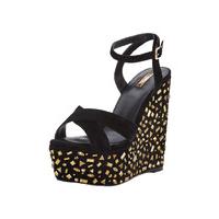 Carvela Genie Embellished Platform Wedge Shoes