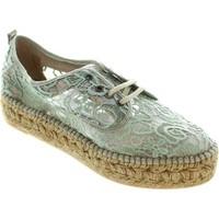 Cara London Randy Lace women\'s Espadrilles / Casual Shoes in green