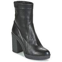 Café Noir BABET women\'s Low Ankle Boots in black