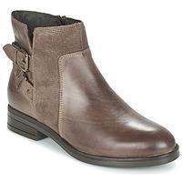 casual attitude ferdawa womens mid boots in grey