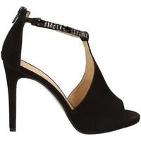 caf noir nb598 high heeled sandals women black womens sandals in black