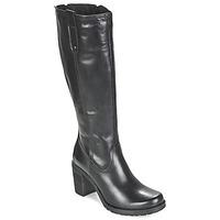 casual attitude ferda womens high boots in black