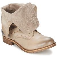 casual attitude nygachon womens mid boots in beige