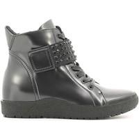 caf noir xg901 sneakers women womens mid boots in black