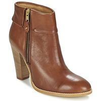 casual attitude erou womens low ankle boots in brown