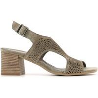 caf noir xl612 high heeled sandals women taupe womens sandals in grey