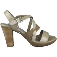 callaghan fenix comfortable heel womens sandals in multicolour