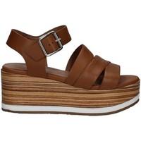 Carmens Padova A39058 Wedge sandals Women Brown women\'s Sandals in brown