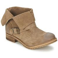 casual attitude eldone womens mid boots in beige