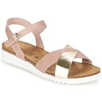 casual attitude gifa womens sandals in pink