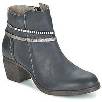 casual attitude rouboti womens low ankle boots in grey