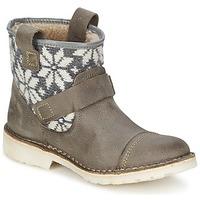 casual attitude glorior womens mid boots in grey