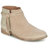 casual attitude cymrico womens mid boots in beige