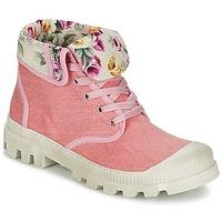 casual attitude burmenine womens mid boots in pink