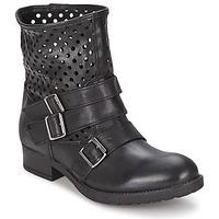 casual attitude disnelle womens mid boots in black