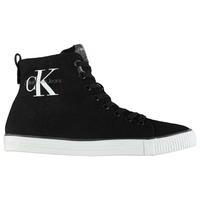 calvin klein arthur hi top trainers