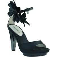 caf noir cafe noir heel sandals dress womens sandals in black