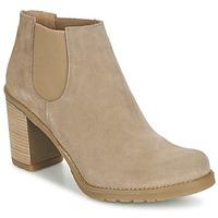 casual attitude foumas womens low ankle boots in beige