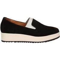 carmens padova a39079 mocassins women black womens loafers casual shoe ...