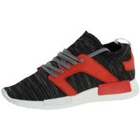 Cash Money Sneakers CMS05 Origin Black Red White women\'s Shoes (Trainers) in black