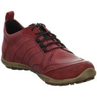 camel trail womens shoes trainers in red