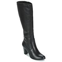 caprice sineje womens high boots in black