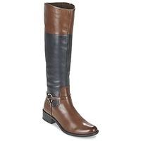 caprice exidi womens high boots in brown