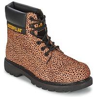 caterpillar colorado womens mid boots in brown